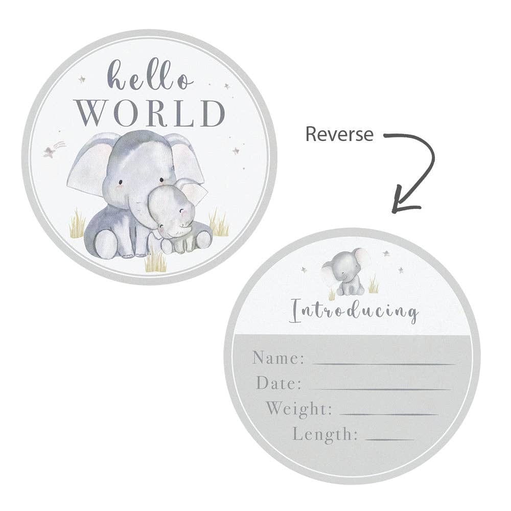 Living Textiles Hello World Gift Set - Elephant Heritage
