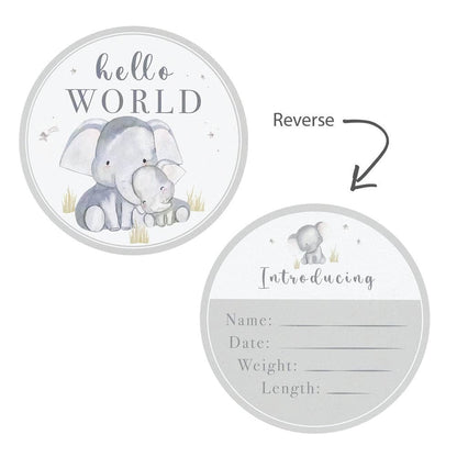 Living Textiles Hello World Gift Set - Elephant Heritage
