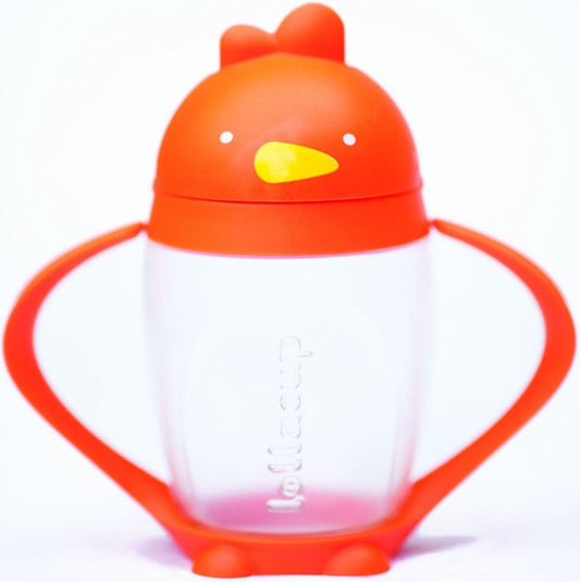 Lollaland Lollacup Infant & Toddler Straw Cup - Orange - 1004