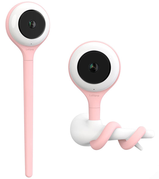 Lollipop Smart Baby Camera Monitor - Cotton Candy - CABC-LOW01USPK01