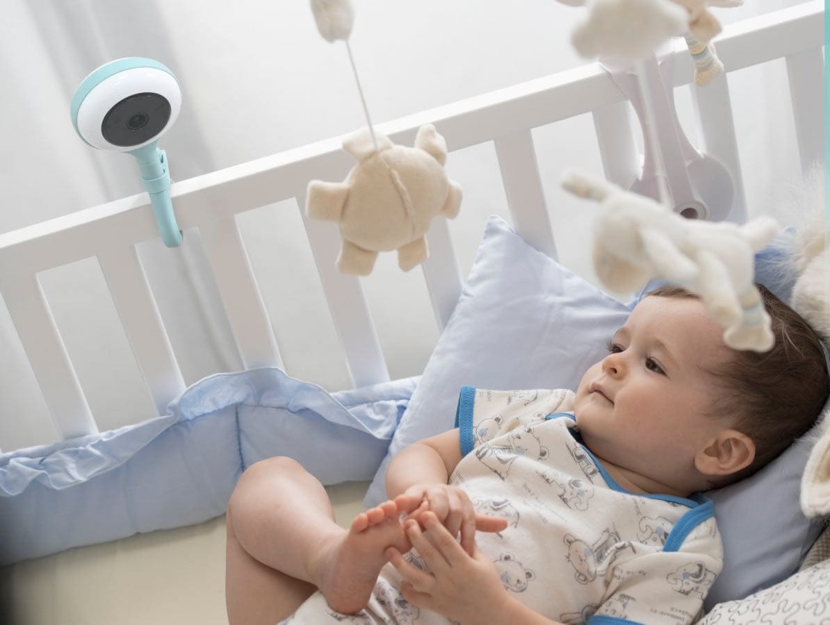 Lollipop Smart Baby Camera Monitor - Turquoise - CABC-LOW01USCY01