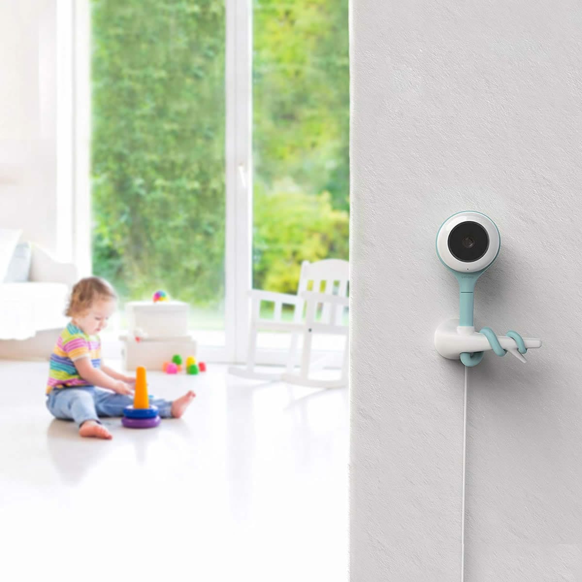 Lollipop Smart Baby Camera Monitor - Pistachio