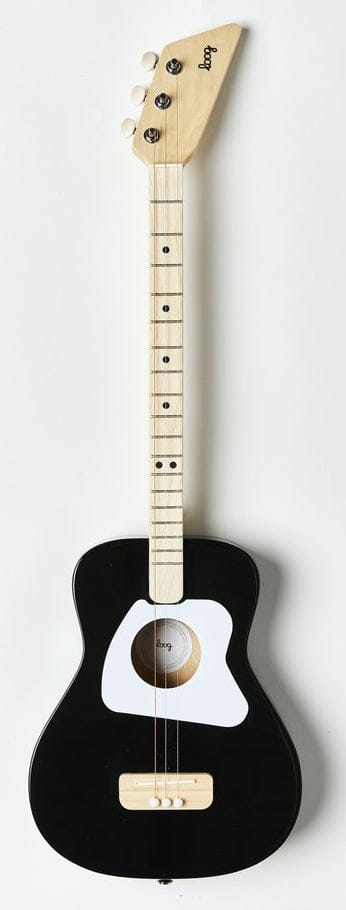 Loog Pro Acoustic Guitar (Ages 8+) - Black - LGPRCAK