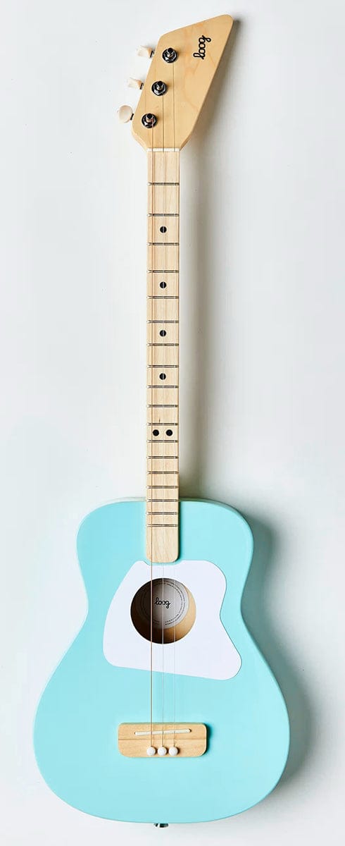 Loog Pro Acoustic Guitar (Ages 8+) - Green - LGPRCAG