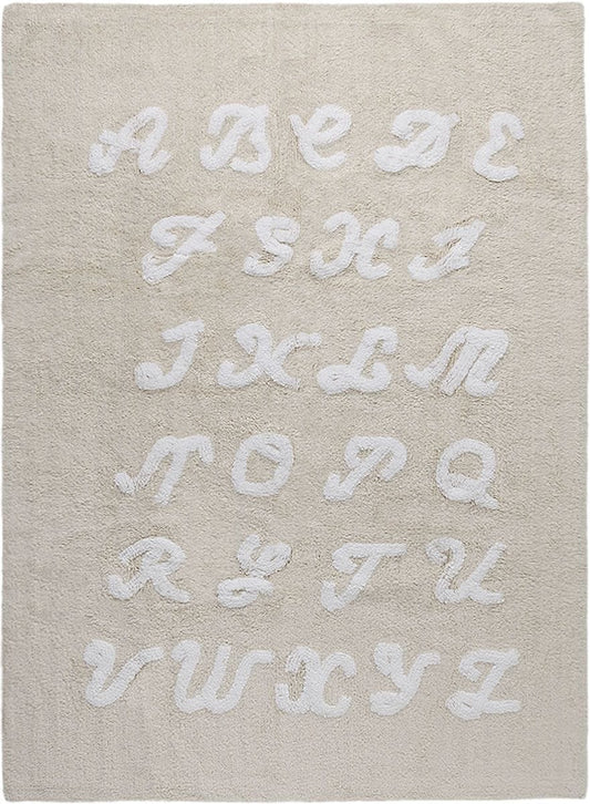 Lorena Canals ABC Rug - Beige (4' x 5' 3") - C-99908
