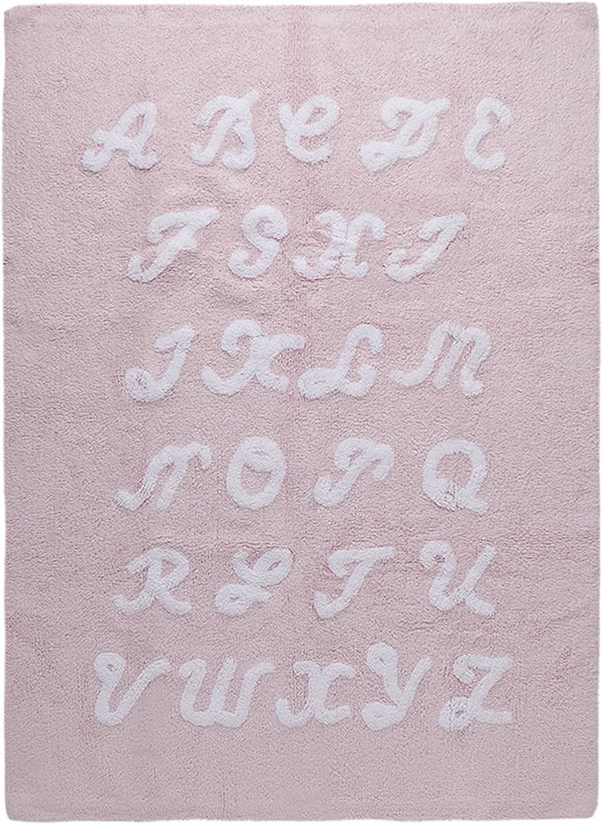 Lorena Canals ABC Rug - Pink (4' x 5' 3") - C-99901