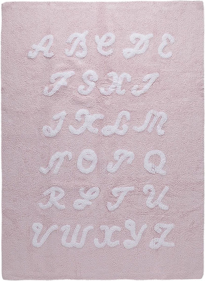 Lorena Canals ABC Rug - Pink (4' x 5' 3") - C-99901