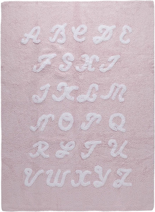 Lorena Canals ABC Rug - Pink (4' x 5' 3") - C-99901
