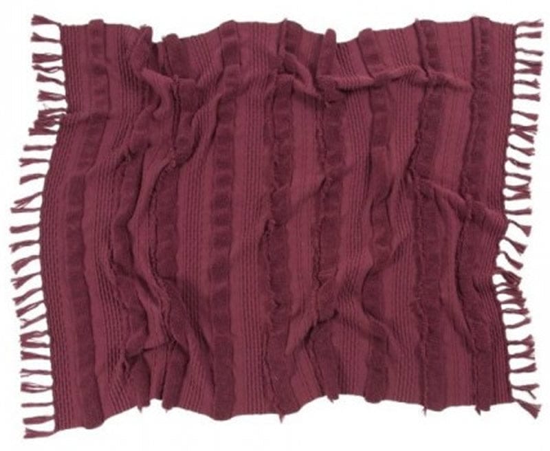 Lorena Canals Air Knitted Blanket - Savannah Red (4'2" x 5') - BLC-AIR-SAVR