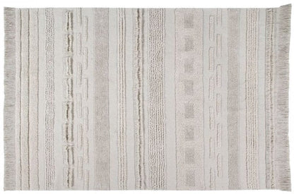 Lorena Canals Air Rug - Dune White (4'7" x 6'7") - C-AIR-NAT