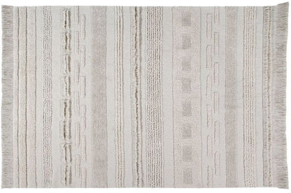 Lorena Canals Air Rug - Dune White (5'7" x 8') - C-AIR-NAT-L