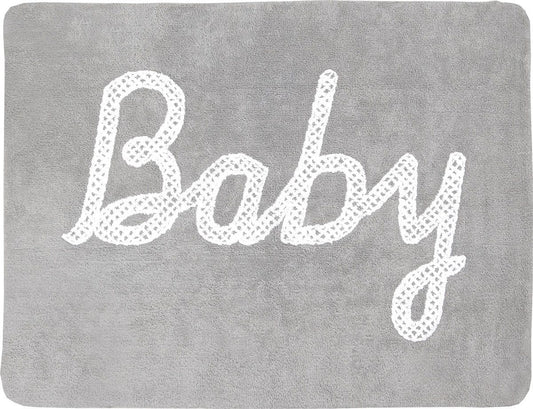 Lorena Canals Baby Petit Point Rug - Grey (4' x 5' 3") - C-BABY-G
