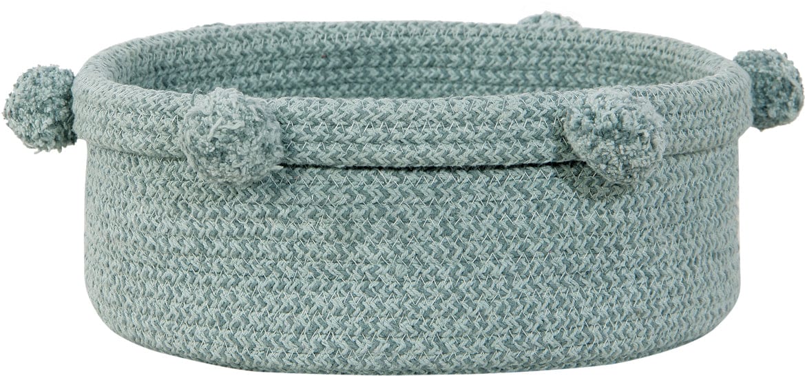 Lorena Canals Basket Tray - Vintage Blue (1'x 1') - BSK-TRAY-VB