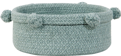 Lorena Canals Basket Tray - Vintage Blue (1'x 1') - BSK-TRAY-VB