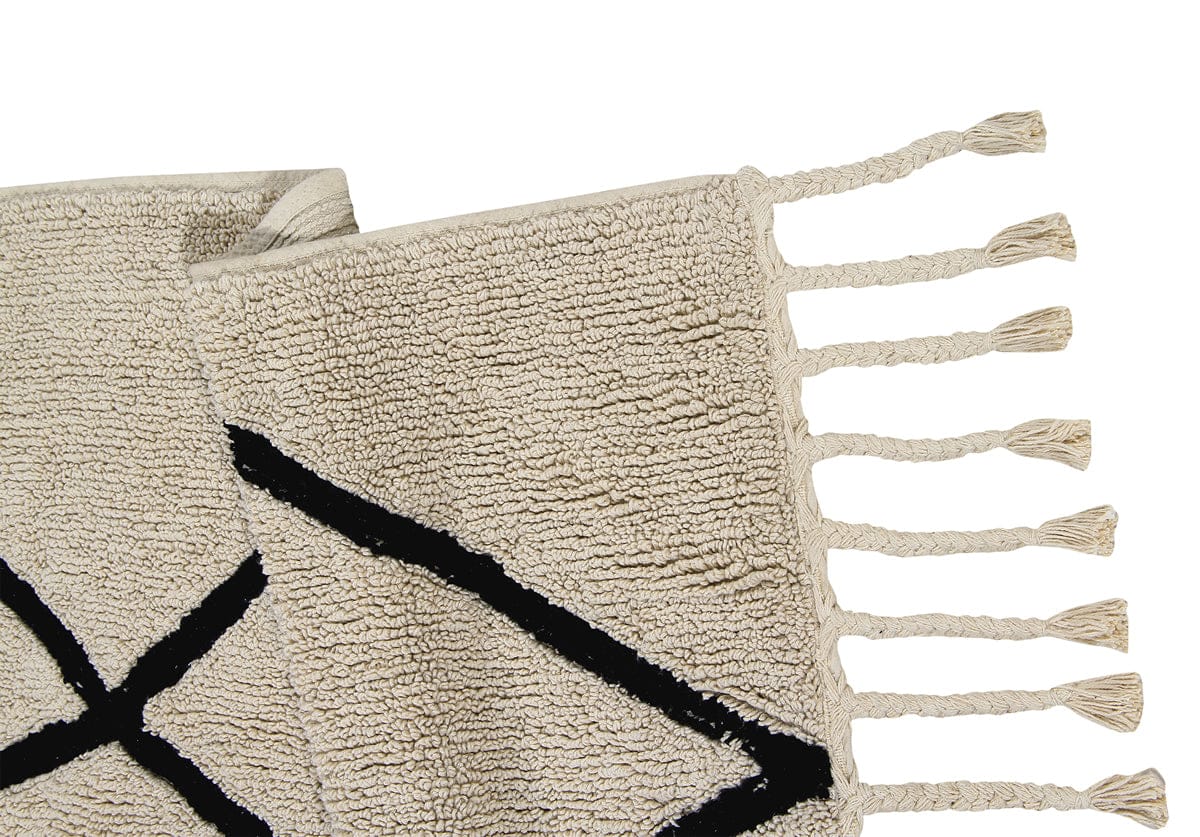 Lorena Canals Bereber Rug - Beige (4' 8" x 6' 7") - C-BW-BE-BEIGE