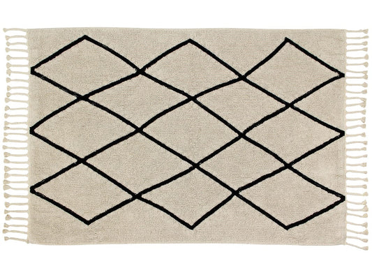 Lorena Canals Bereber Rug - Beige (4' 8" x 6' 7") - C-BW-BE-BEIGE