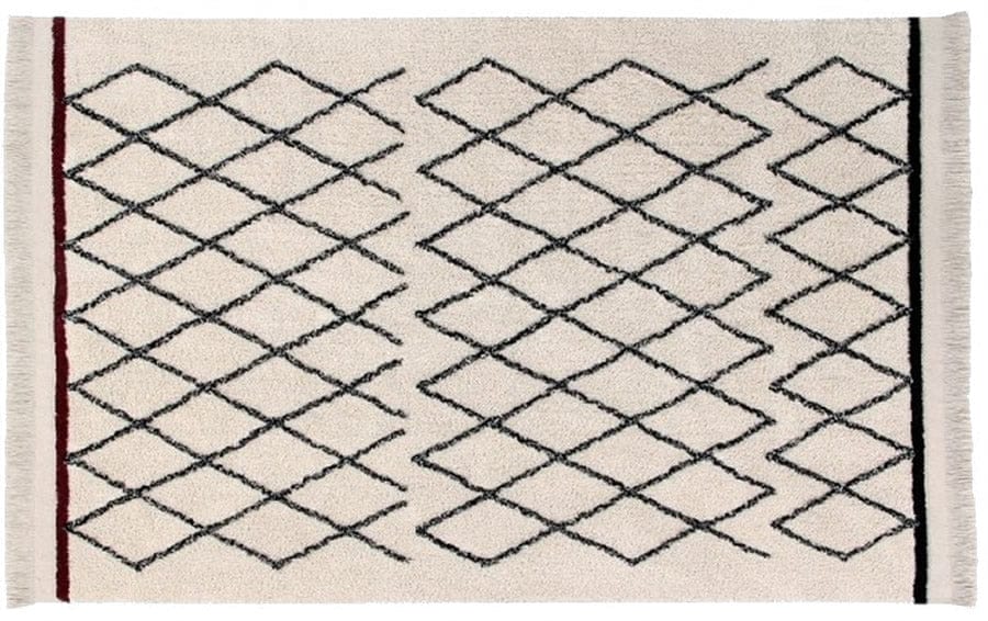 Lorena Canals Bereber Rug - Crisscross (4'7" x 7'1") - C-BER-CRISS