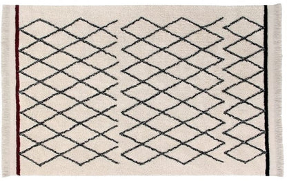 Lorena Canals Bereber Rug - Crisscross (4'7" x 7'1") - C-BER-CRISS