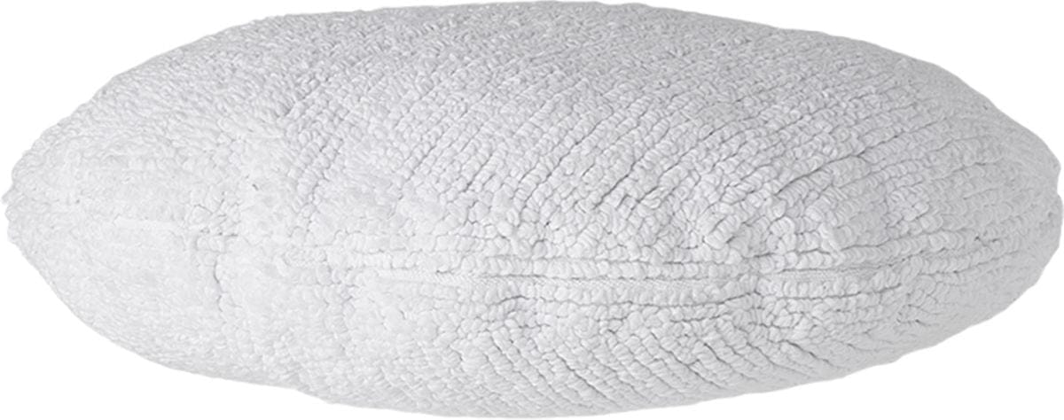 Lorena Canals Big Dot Cushion - White (1'8" x 1'8") - SC-BD-WH
