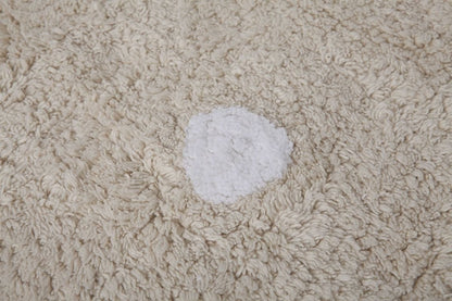 Lorena Canals Biscuit Rug - Beige (4' x 5' 3") - C-77778