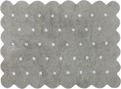 Lorena Canals Biscuit Rug - Grey (4' x 5' 3") - C-77775