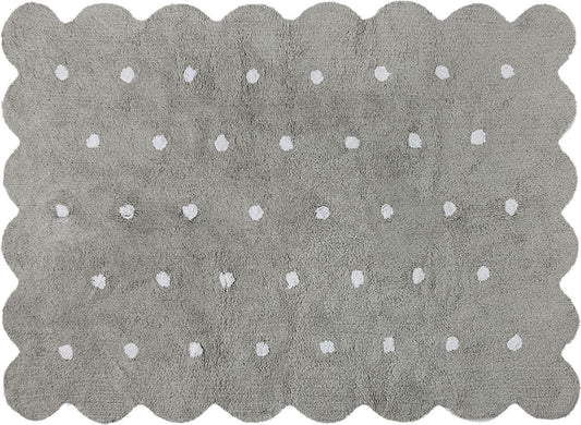 Lorena Canals Biscuit Rug - Grey (4' x 5' 3") - C-77775