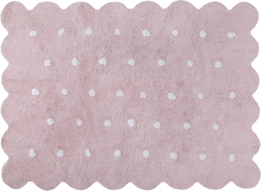 Lorena Canals Biscuit Rug - Pink (4' x 5' 3") - C-77771