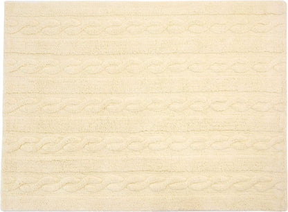 Lorena Canals Braids Rug - Vanilla (4' x 5' 3") - C-TR-V