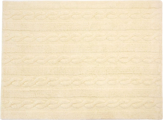 Lorena Canals Braids Rug - Vanilla (4' x 5' 3") - C-TR-V