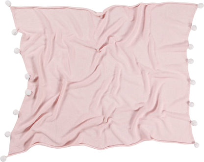Lorena Canals Bubbly Baby Blanket - Soft Pink (3' 3" x 4') - BLC-BUBBLY-PINK