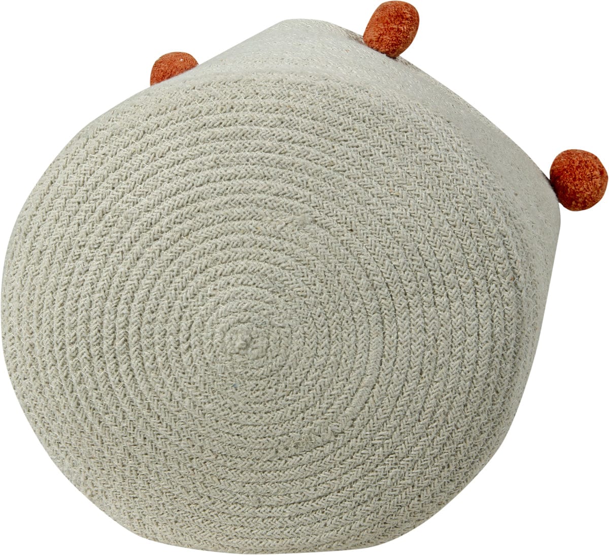 Lorena Canals Bubbly Basket - Natural/Terracota - BSK-NAT-TERRA
