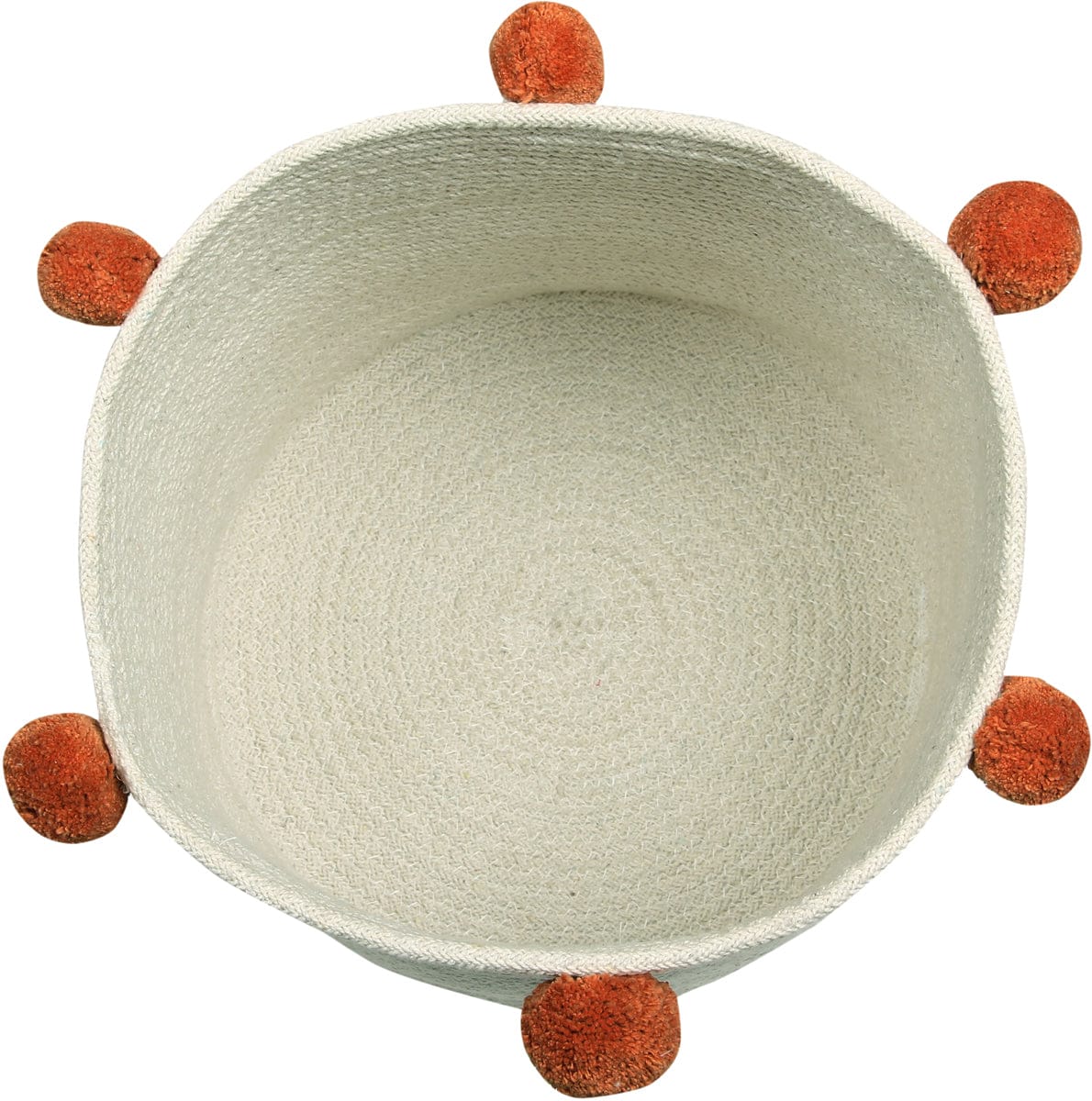 Lorena Canals Bubbly Basket - Natural/Terracota - BSK-NAT-TERRA