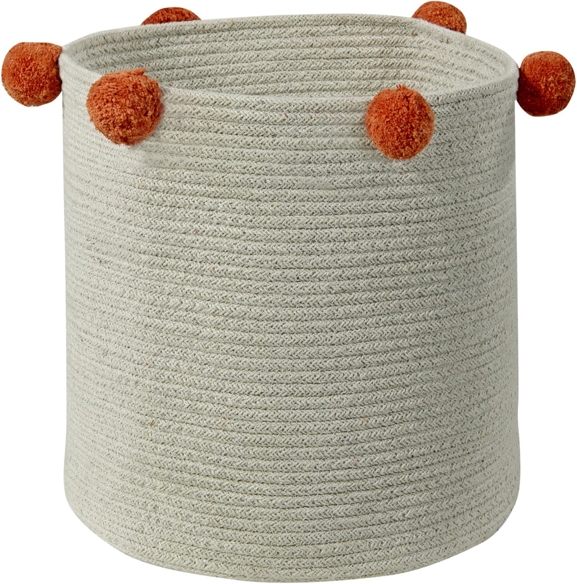 Lorena Canals Bubbly Basket - Natural/Terracota - BSK-NAT-TERRA