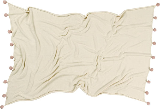 Lorena Canals Bubbly Blanket - Natural/Nude (4' x 6') - BLC-NAT-NUDE