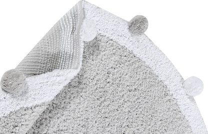 Lorena Canals Bubbly Rug - Light Grey (4') - C-BUBBLY-GR