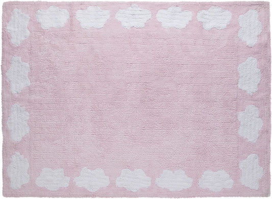 Lorena Canals Clouds Rug - Pink (4' x 5' 3") - C-08881