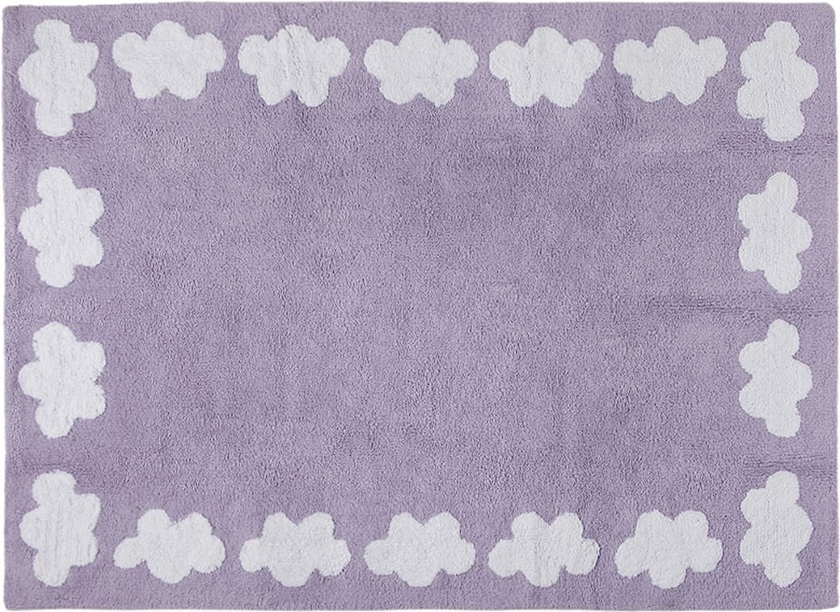 Lorena Canals Clouds Rug - Purple (4' x 5' 3") - C-08889
