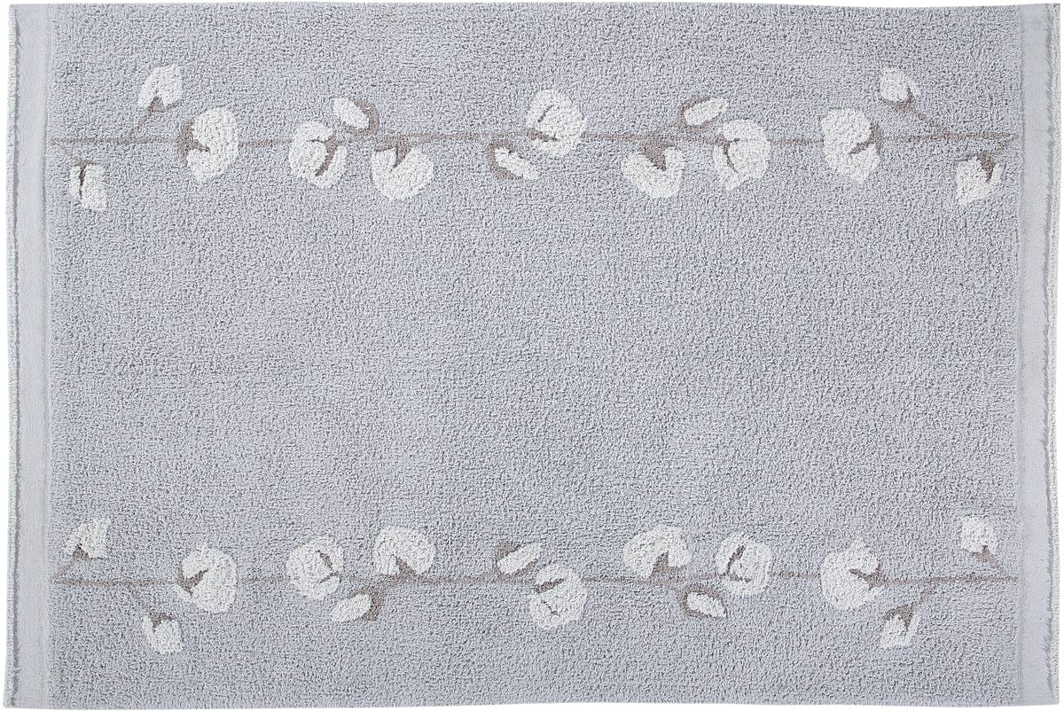 Lorena Canals Cotton Bolls Rug (5'7" x 4') - C-COT-BOLLS