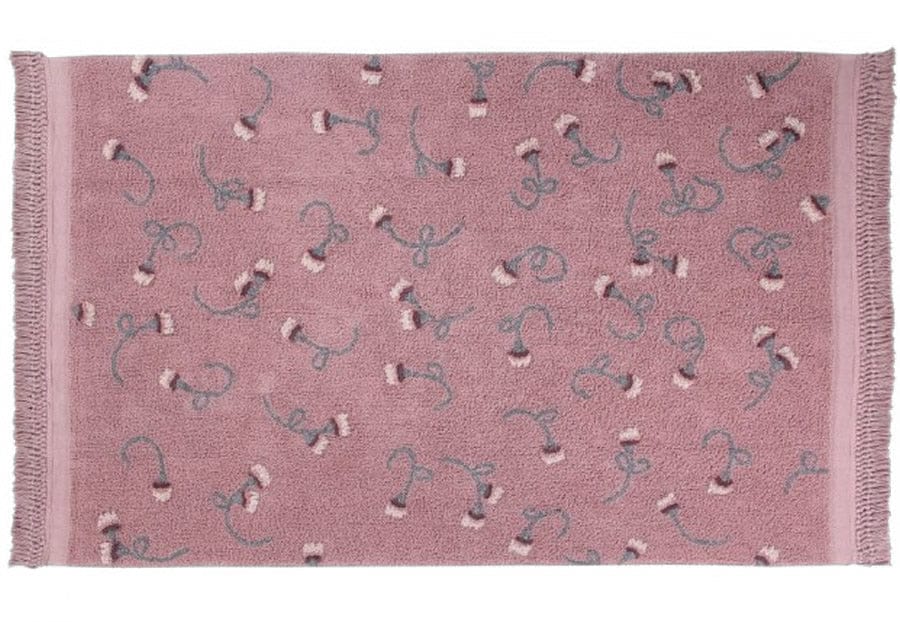 Lorena Canals English Garden Rug - Ash Rose (7'x 4'7") - C-GARDEN-ASH