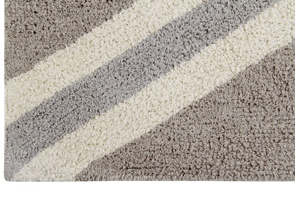 Lorena Canals Flag Rug, UK - Linen/Grey (4' 8" x 6' 7") - C-F-ELG