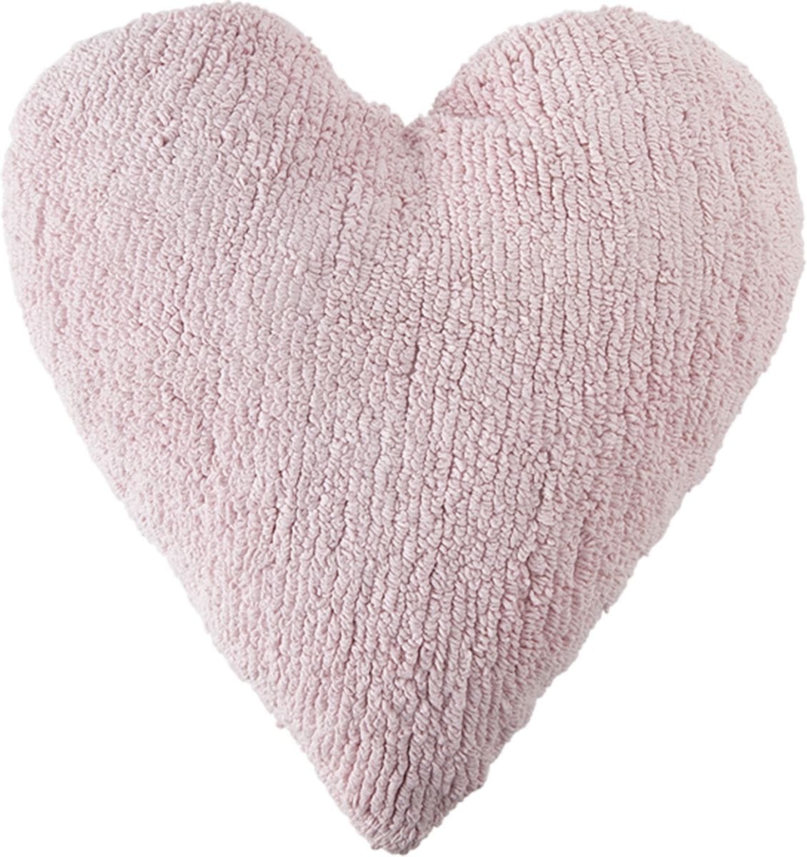 Lorena Canals Heart Cushion - Pink (1'8" x 1'7") - SC-HE-PK