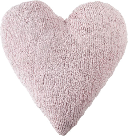 Lorena Canals Heart Cushion - Pink (1'8" x 1'7") - SC-HE-PK