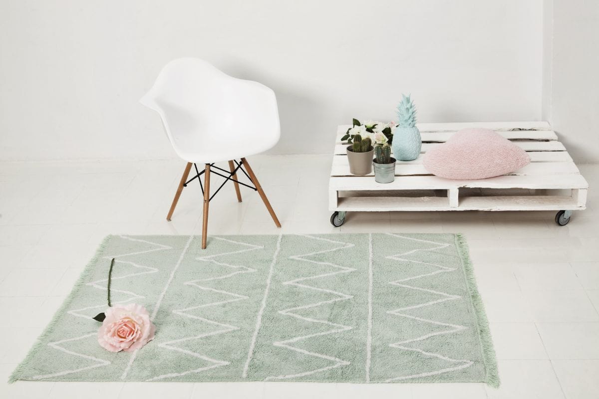 Lorena Canals Hippy Rug - Mint (4' x 5' 3") - C-HY-G