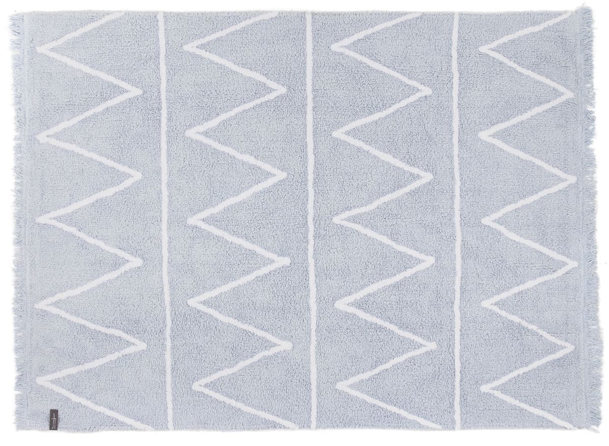 Lorena Canals Hippy Rug - Soft Blue (4' x 5' 3") - C-HY-B