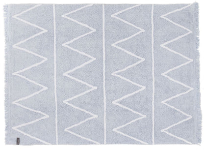 Lorena Canals Hippy Rug - Soft Blue (4' x 5' 3") - C-HY-B