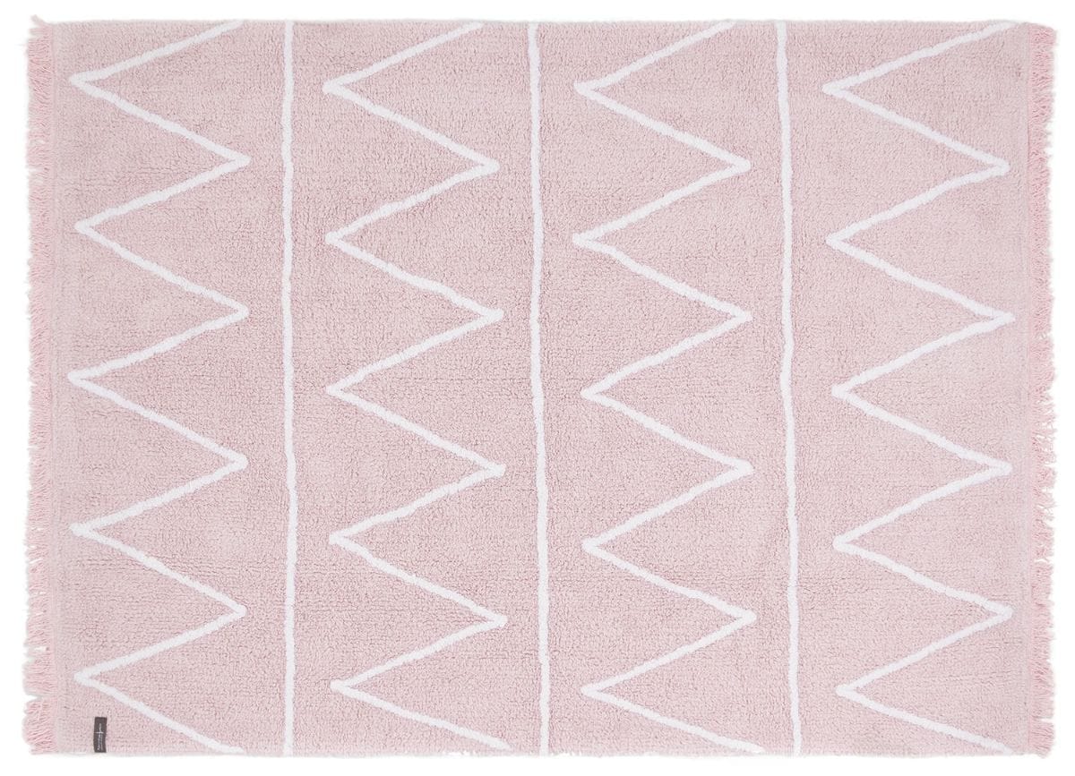 Lorena Canals Hippy Rug - Soft Pink (4' x 5' 3") - C-HY-P