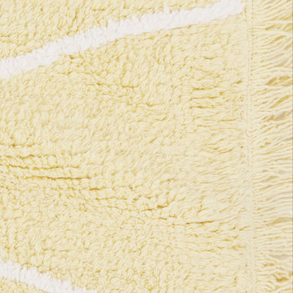 Lorena Canals Hippy Rug - Yellow (4' x 5' 3") - C-HY-Y