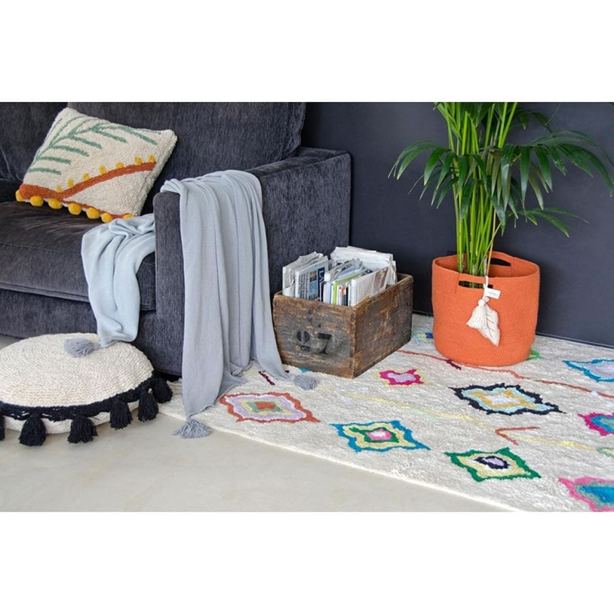 Lorena Canals Kaarol Rug (4' 7'' x 6' 7'') - C-KAAROL