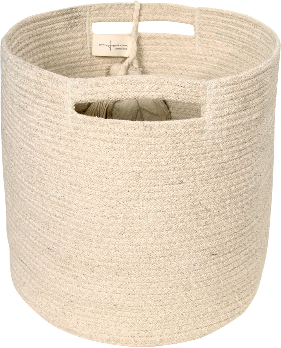 Lorena Canals Leaf Basket - Natural - BSK-LEAF-NAT