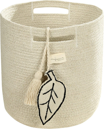 Lorena Canals Leaf Basket - Natural - BSK-LEAF-NAT